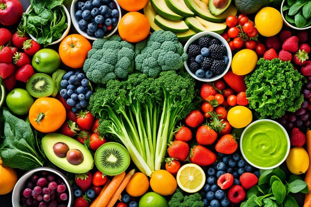balanced and rich diet