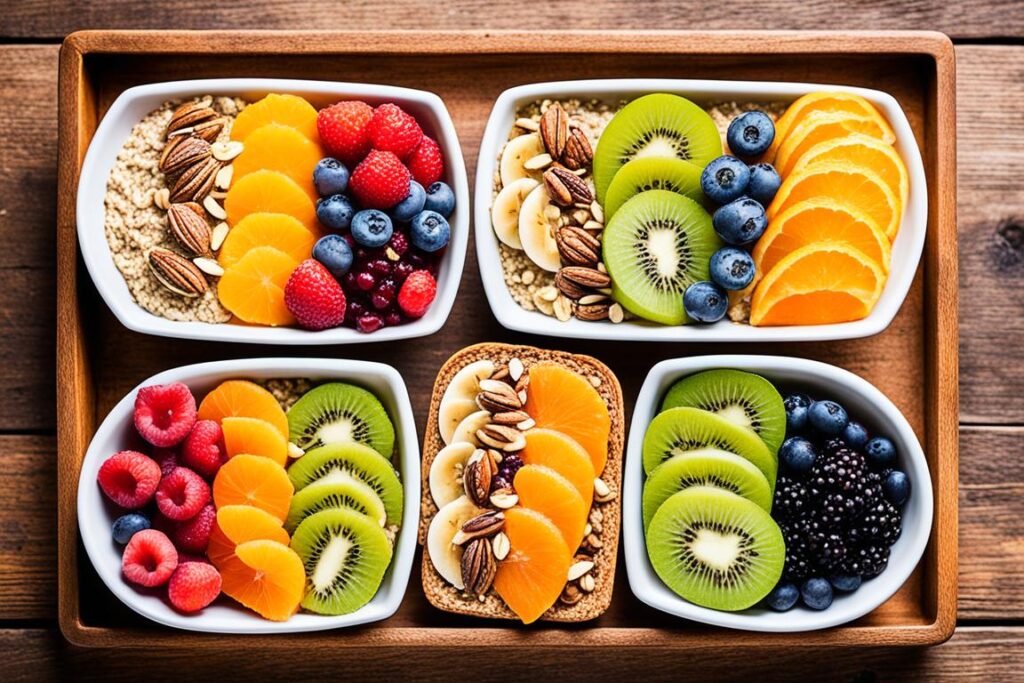 high-fiber breakfast foods