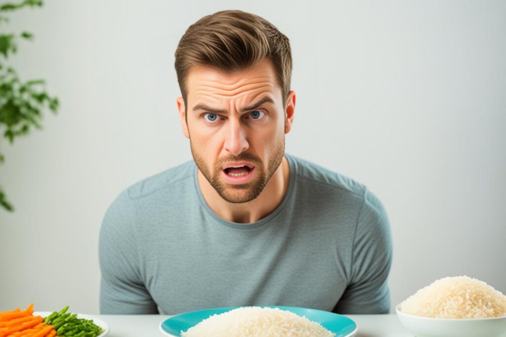 rice diet challenges